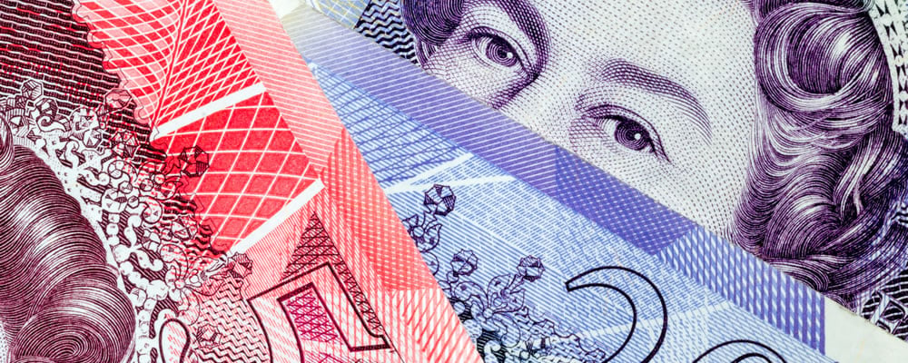 British bank notes