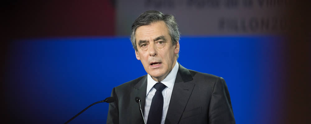 French Presidential candidate Francois Fillon