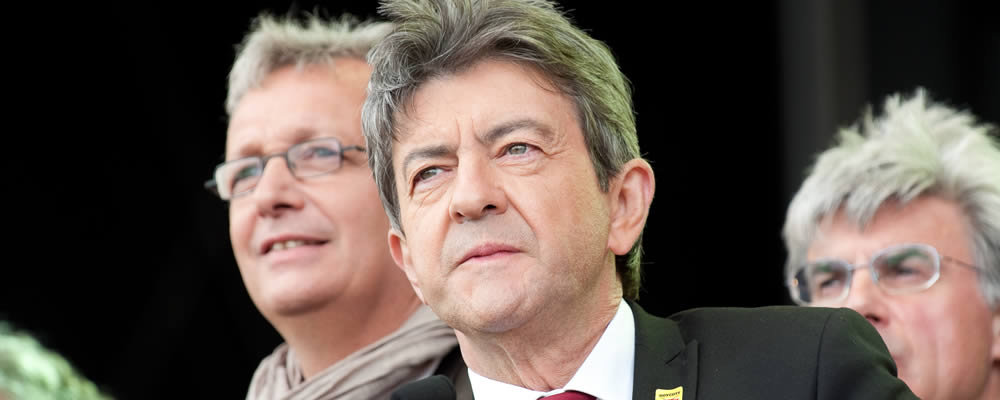 French candidate Jean-Luc Melenchon