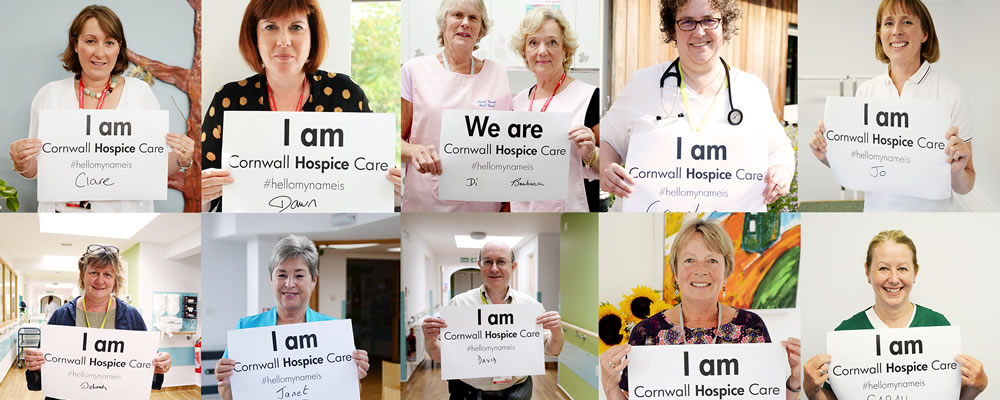 I am Cornwall Hospice Care montage