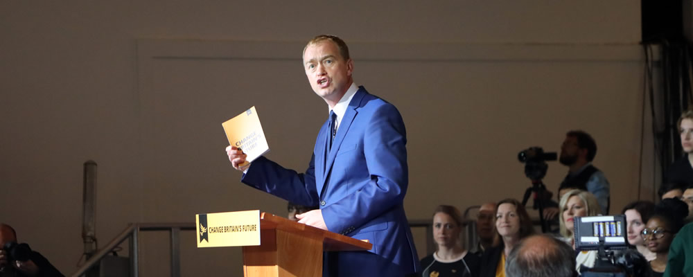 Liberal Democrat Leader Tim Farron