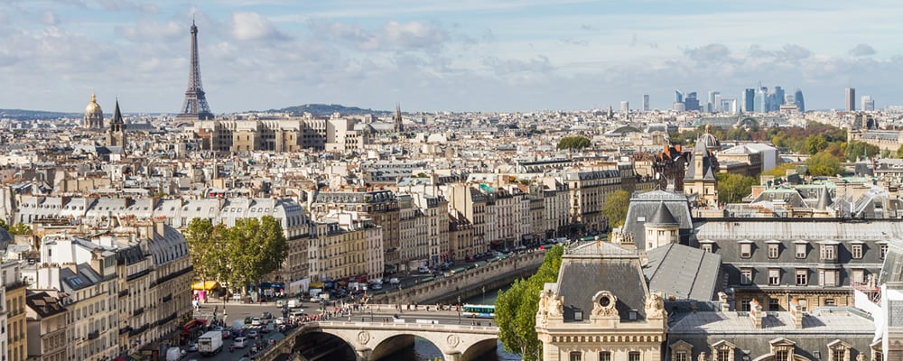 Paris skyline