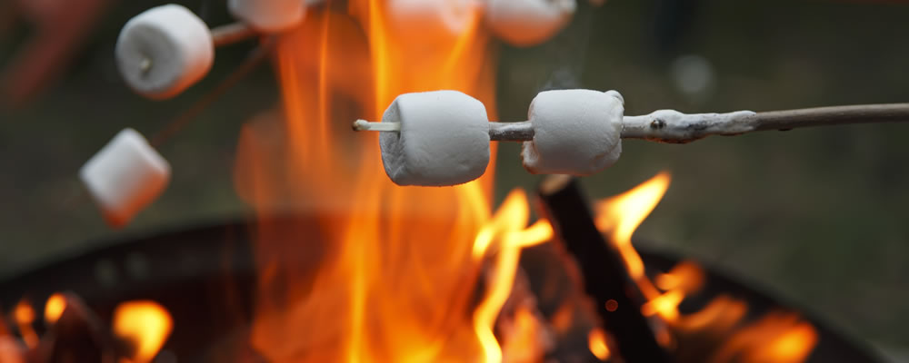 Roasting marshmallows