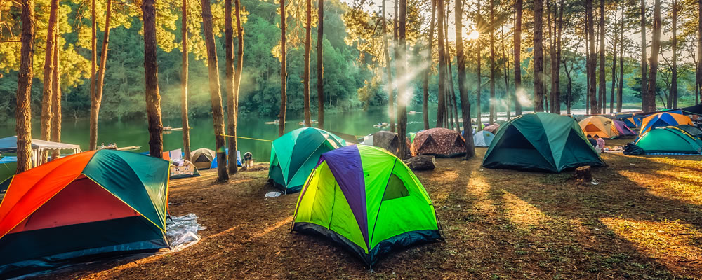 Camping in the UK and abroad