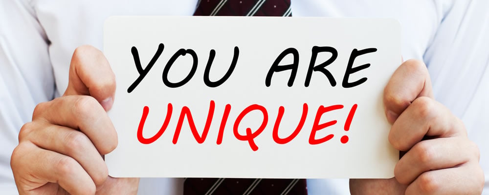 you are unique